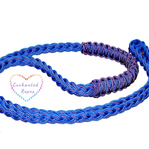 Equestrian Tassele-less Customisable Neckrope, Handmade, Bridleless, Tackless, Grab-strap, Liberty