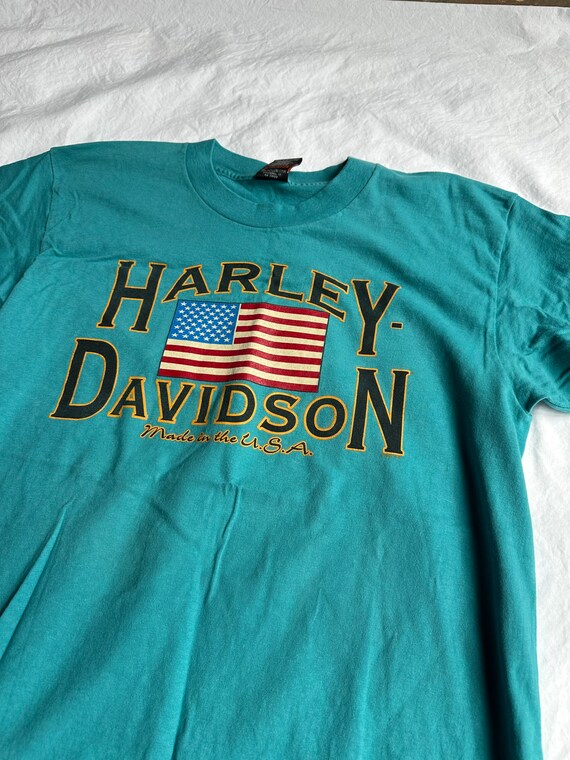 T-shirt Vintage San Diego Harley Davidson - Cotton Lourd - Unisex - Neuf Avec étiquette