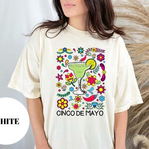Comfort Color® Cinco De Mayo Margarita T-Shirt, Mexican Shirt, Mexican Fiesta Shirt, Mexican Festival Gift, Happy Cinco De Mayo Shirt