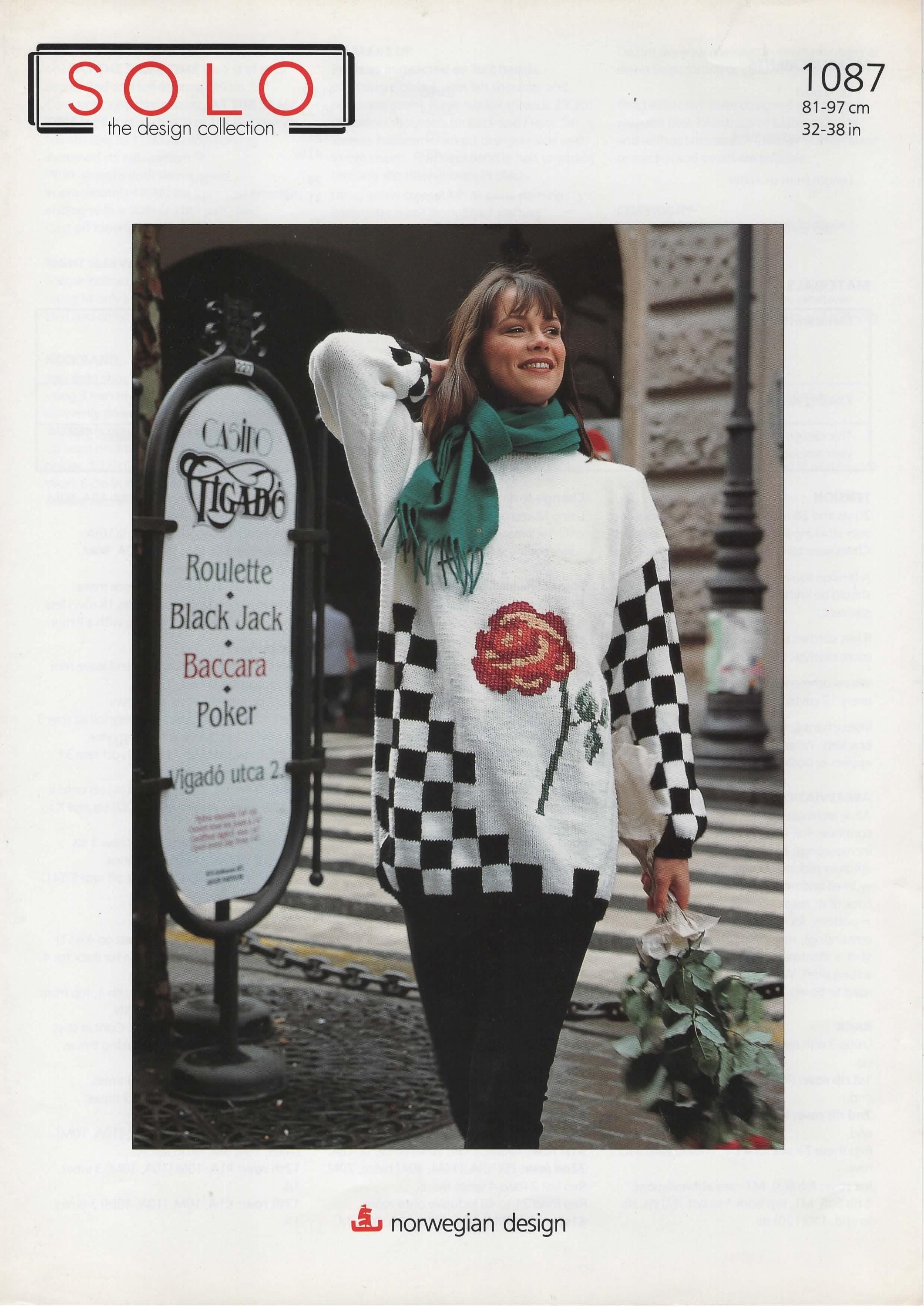【2plan】Memory Intarsia Lettering Short Sleeve Knit Clare Cherry Intarsia Scalloped Short Sleeve Knit | Vintage