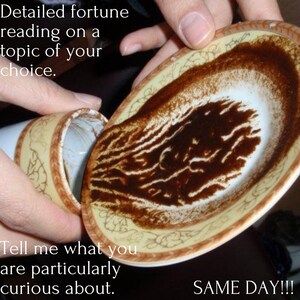 Fortune Telling, Coffee Grounds Has Revealed Its Secrets To Me On Your Future, Love, Future, Same Day Fortune Telling Turkish Coffee Reading