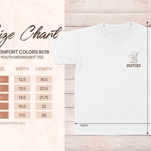 Youth Midweight Tee Comfort Colors 9018 Brother Shirt, Kids Cowboy Hat Boot Tee, Unisex Youth T-shirt, Western Theme Shirt for Kids