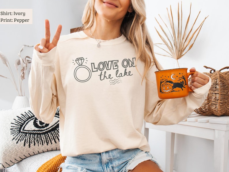 Love On The Lake Design, Engagement Ring Graphic, Future Mrs Gift, Lake Life Theme, Bachelorette Party Apparel, Lakeside Lover, all products
