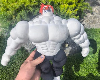 Mega Bacon Plushie – Limited Edition Roblox Gaming Villain Plush + FREE MYSTERY PLUSHIE