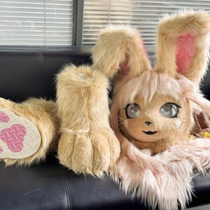 Customized full - set fursuits, Premade Kemono Mask, Custom Fursuit Commission, Free Commission, Gift for Coser