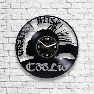 Coolio Vinyl Record Clock, Rap Room Decor, Music Lover Wall Art, Unique Decor For Living Room, Rapper Decoration, Anniversary Gifts For Him