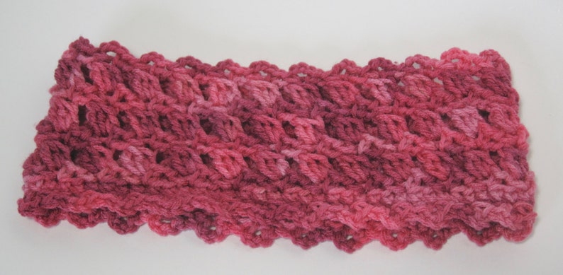 Hot Pink Ear Warmer Crochet Ear Warmer Crochet Headband Fuchsia Headband Hot Pink Crochet Fuchsia Crochet Ear Warmer Hot Pink Headband