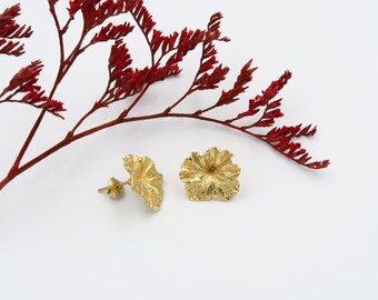 Botanical earrings, Floral earrings, Plant earrings, Unique earrings, Witchy earrings, Nature inspired earrings, Leaf earrings, Boho earring