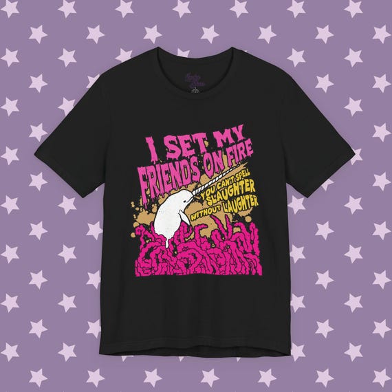 I Set My Friends on Fire Tee - Scene Emo Band Shirt - Rare Music