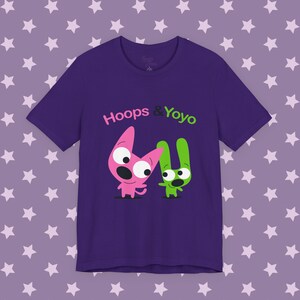 Vintage Emo Scene Cartoon Tee, Hoops And Yoyo Shirt, Unisex Jersey Short Sleeve Tee, 2000s Style Merch, Animation Top image 2