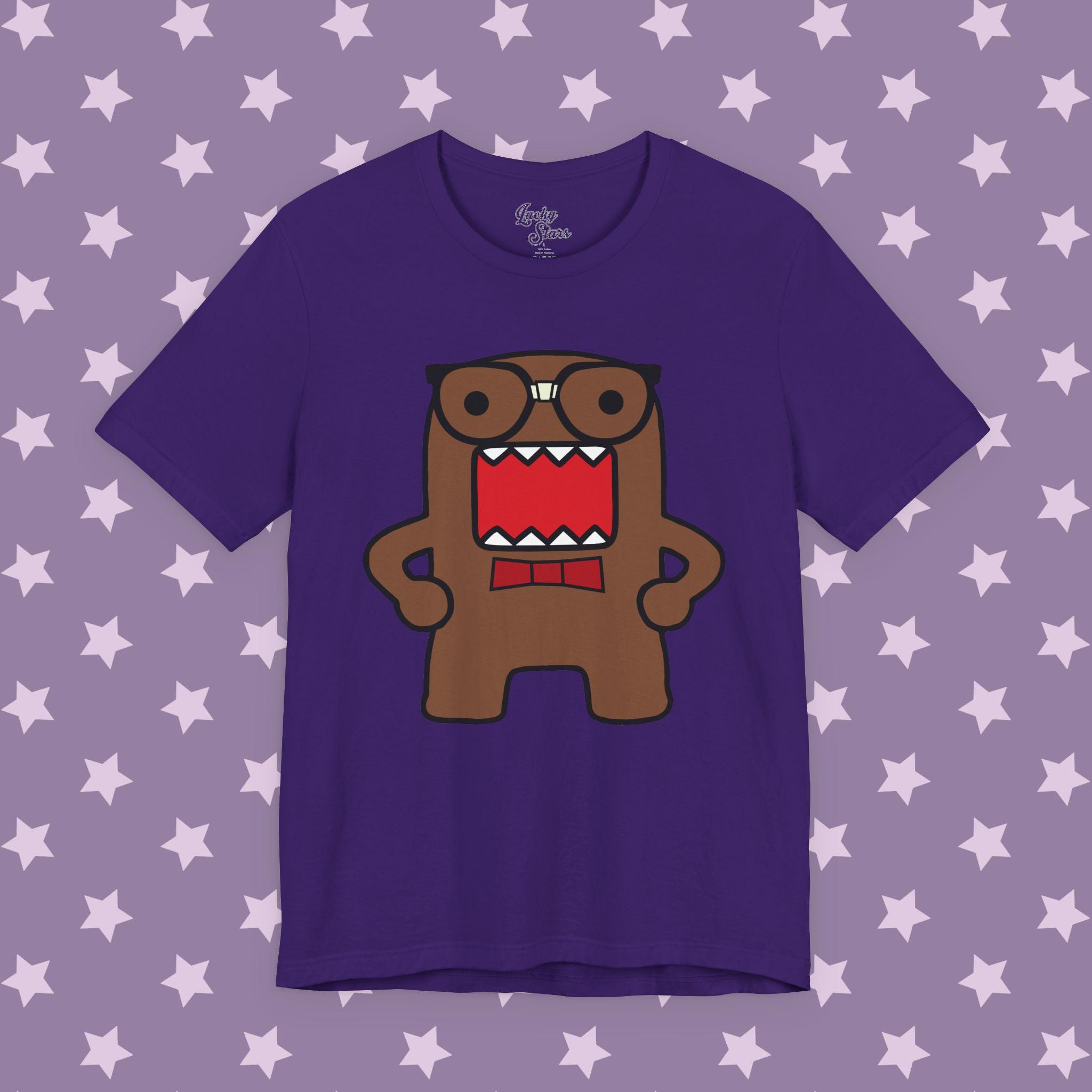 Nerd Domo Kun Tee - Unisex Emo Scene Style Shirt - Vintage Domo