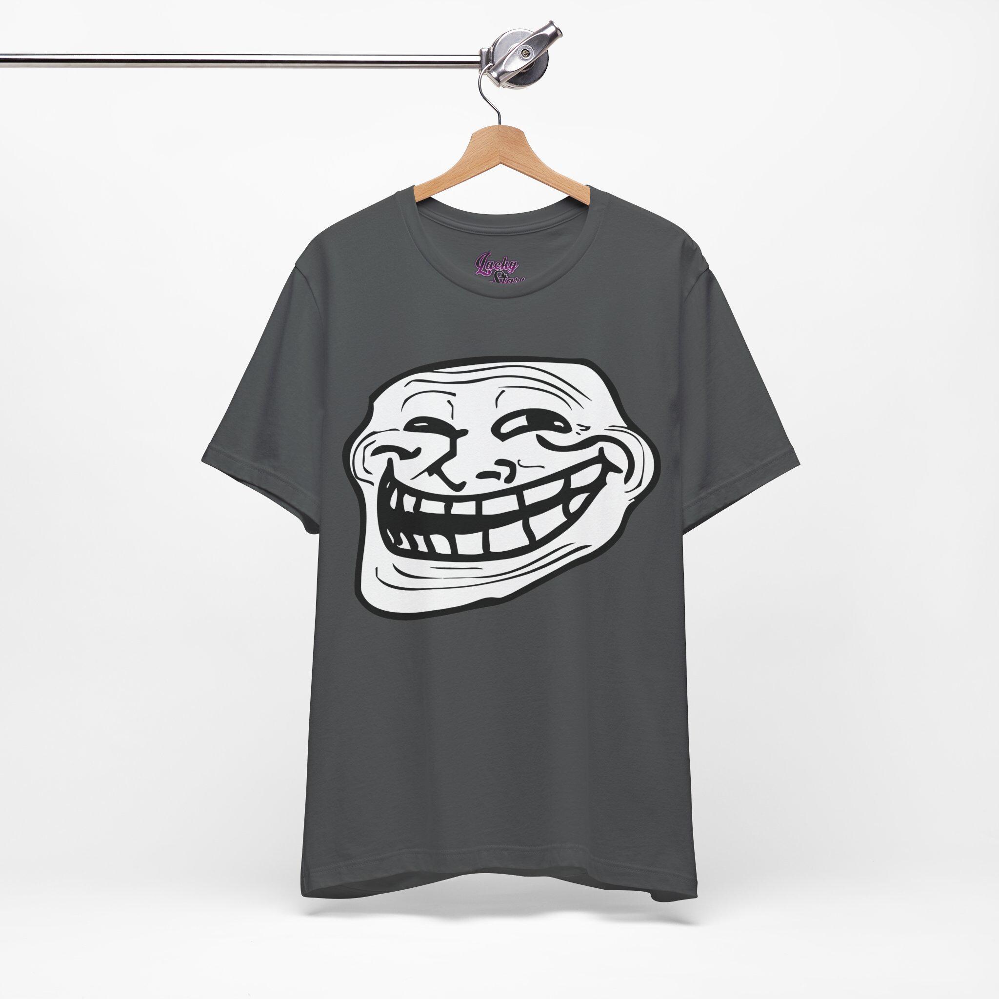 Toppa Termoadesiva Trippy Troll Face N.3 Da Stirare Su Tessuti