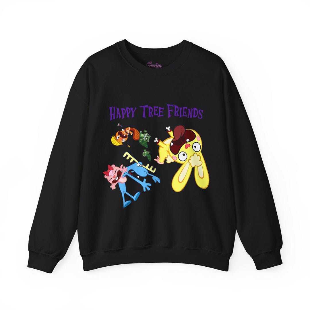 Happy Tree Friends Cartoon Sweatshirt - Unisex Gore Animation