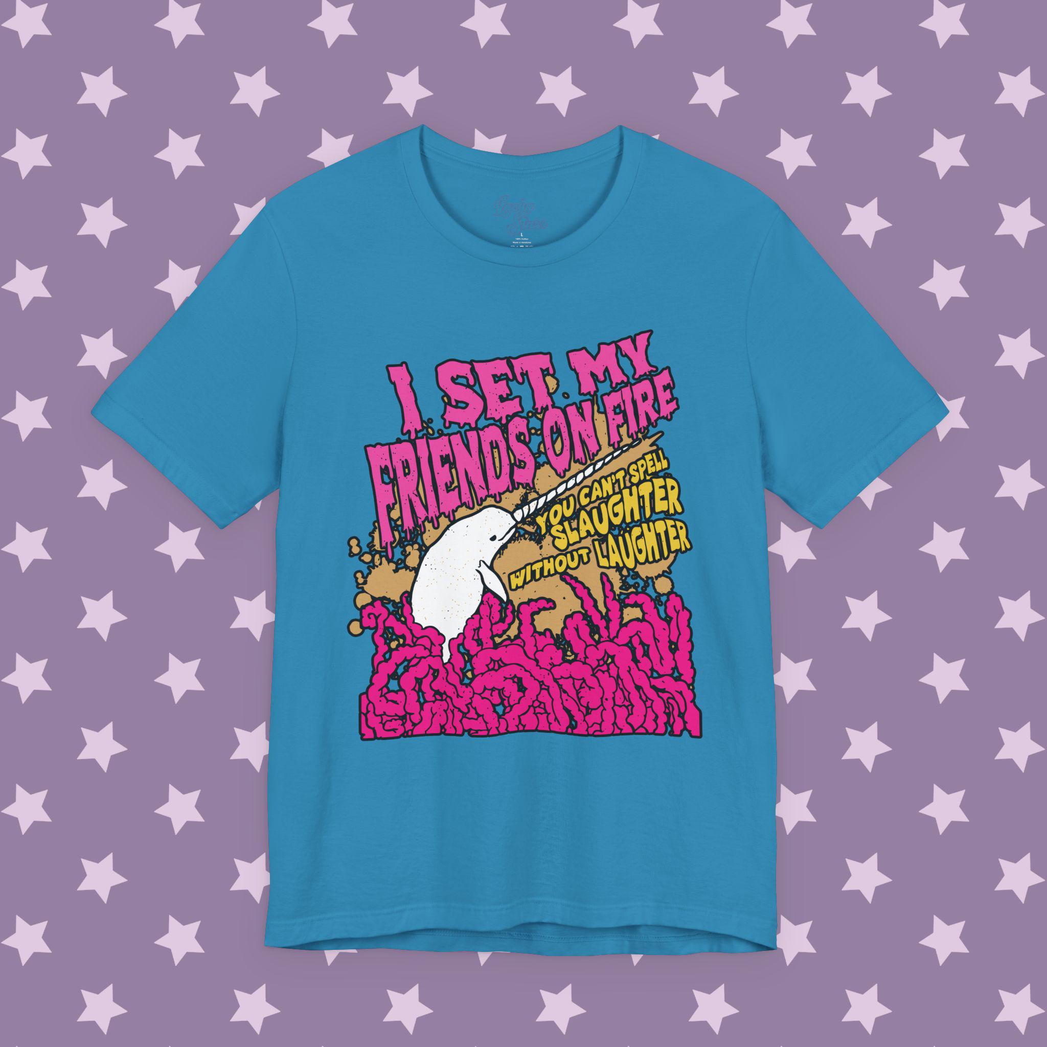 I Set My Friends on Fire Tee - Scene Emo Band Shirt - Rare Music