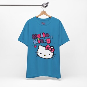 Scene Emo Tee - Hello Kitty Y2K fashioned Tshirt - 2000's throwback shirt image 3