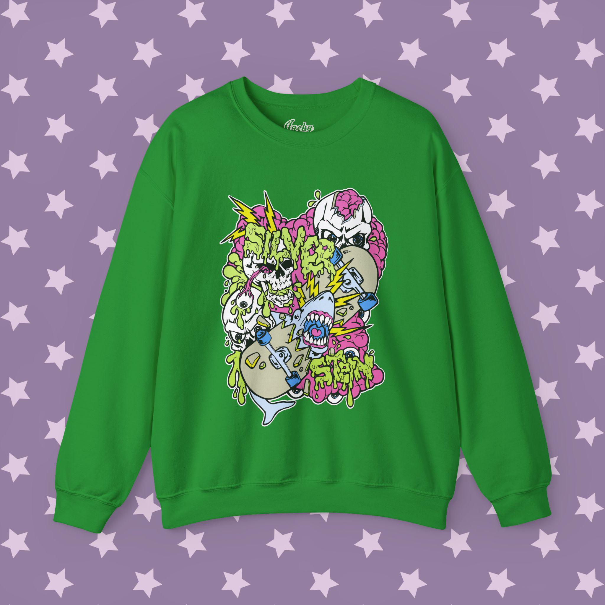 Silverstein Emo Scene Band Sweatshirt - Screamo Rock Band Tshirt