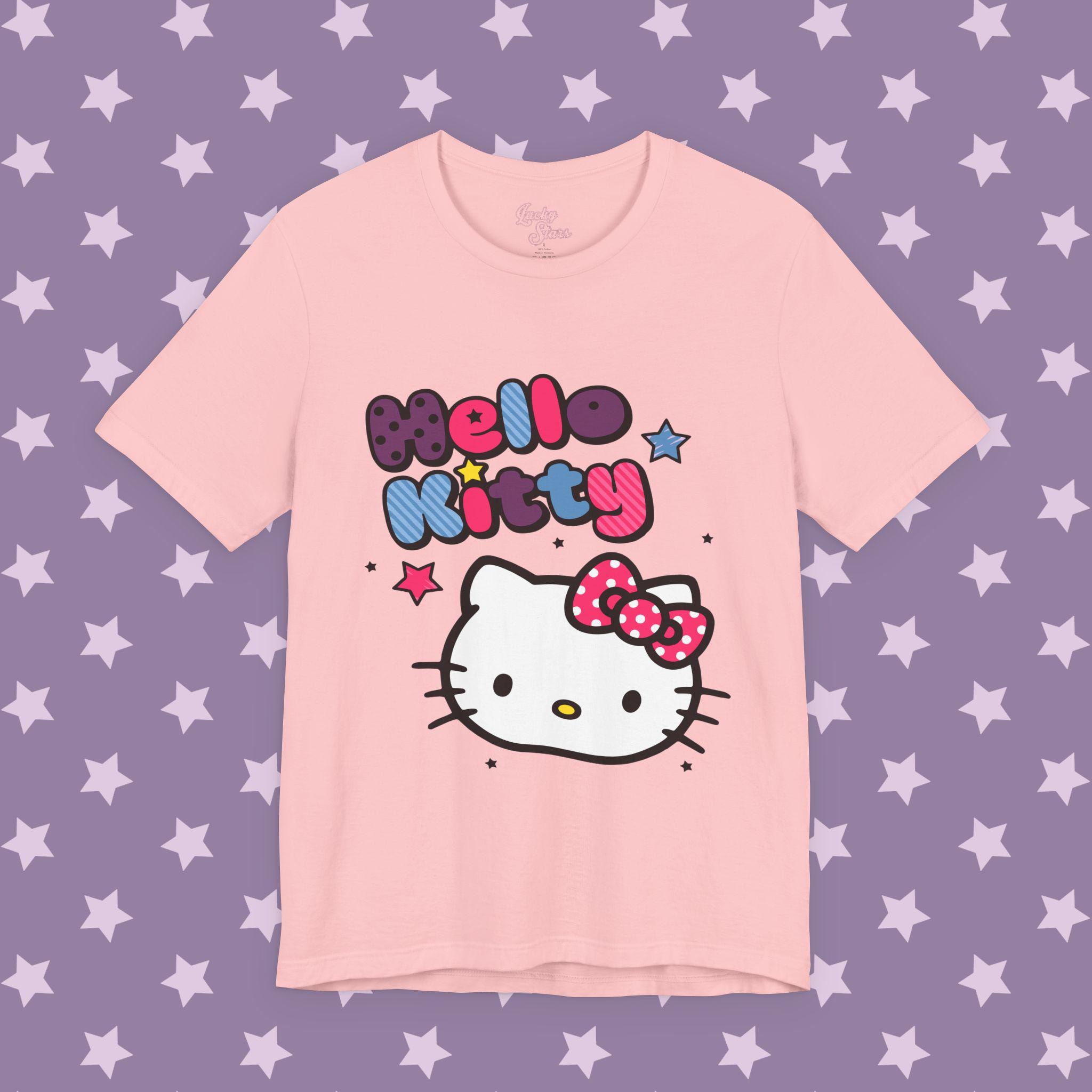 Scene Emo Tee - Hello Kitty Y2K Fashioned Tshirt - 2000's