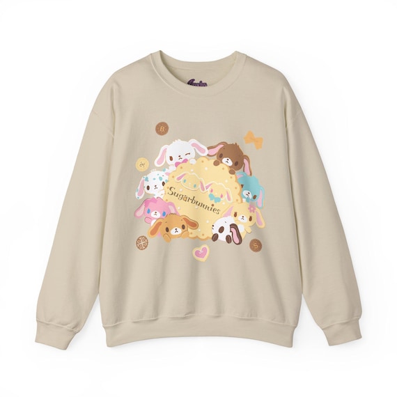Cutecore Jojifuku Sweatshirt - Sanrio Sugar Bunnies