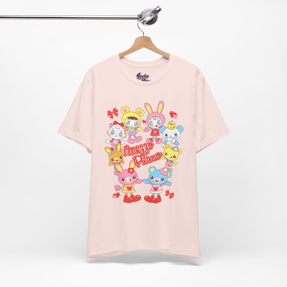 Kawaii Cutecore Style Tee - Sanrio Mezzo Piano Shirt