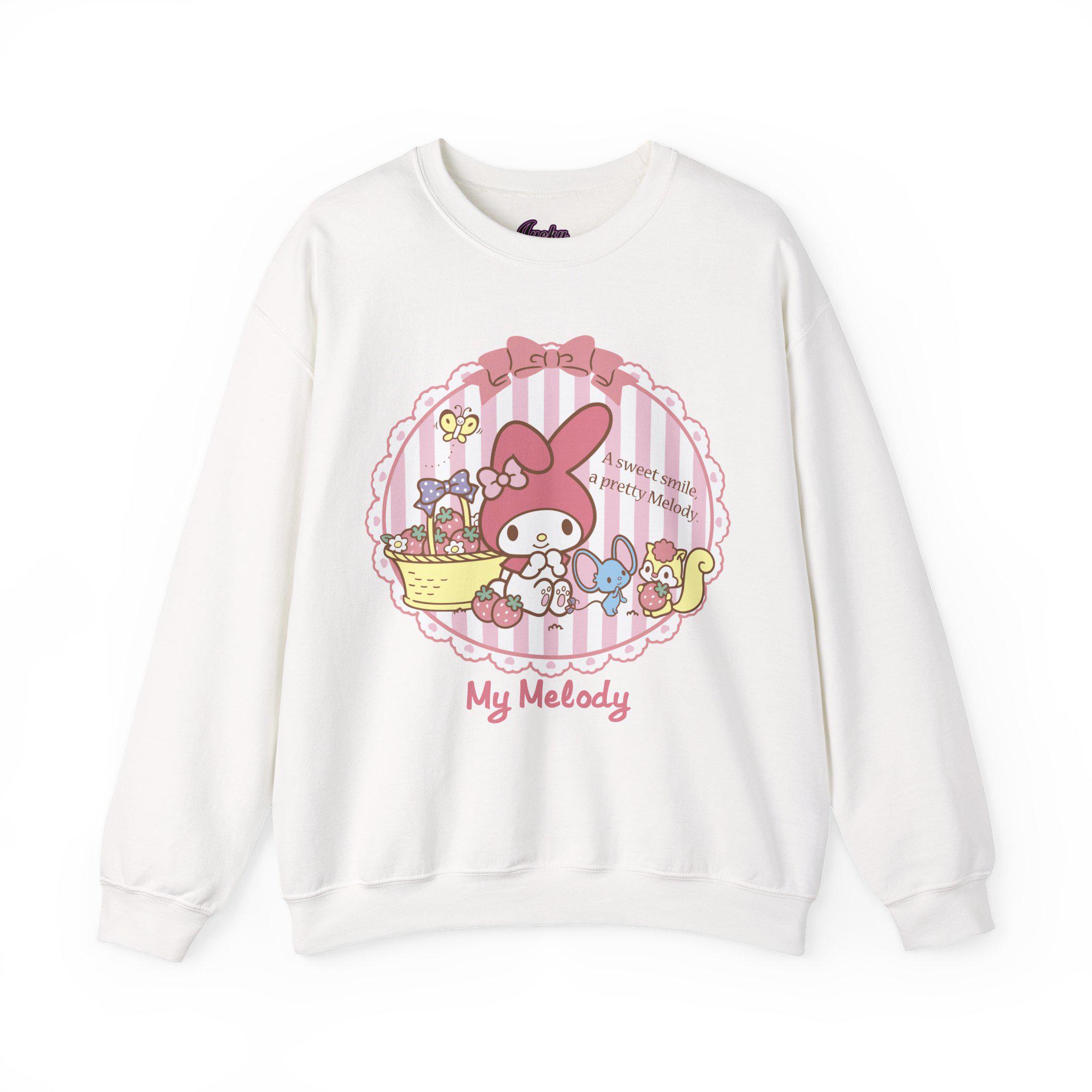 Cutecore My Melody Sweatshirt - Sanrio Jojifuku Kawaii Long