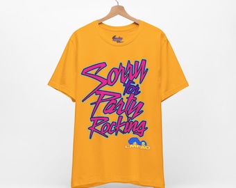 Camiseta LMFAO Sorry For Party Rocking - Camiseta de música electro pop - Camiseta de banda de escena vintage