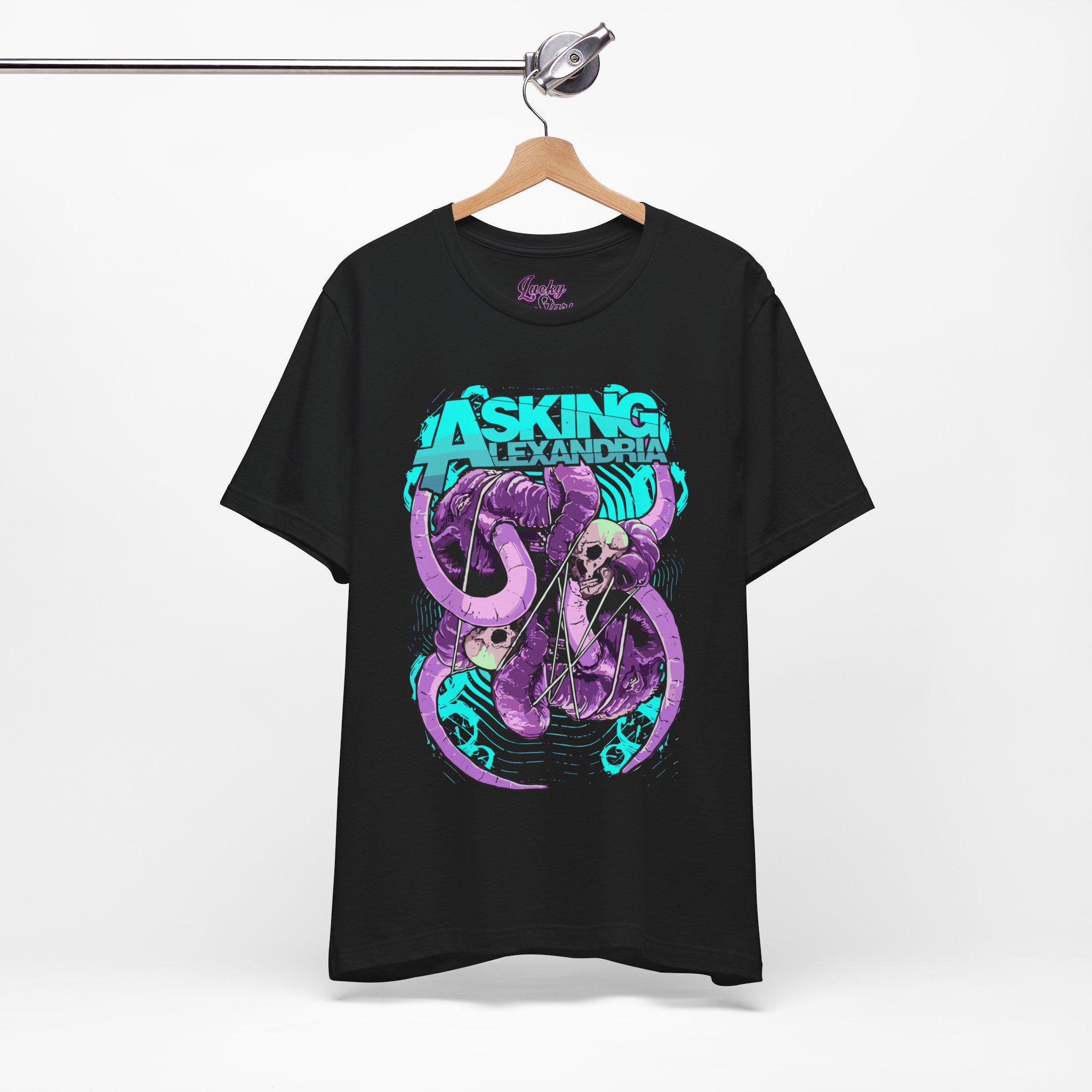 Heavy Metal Band Tee, Asking Alexandria Shirt, Vintage Band Merch