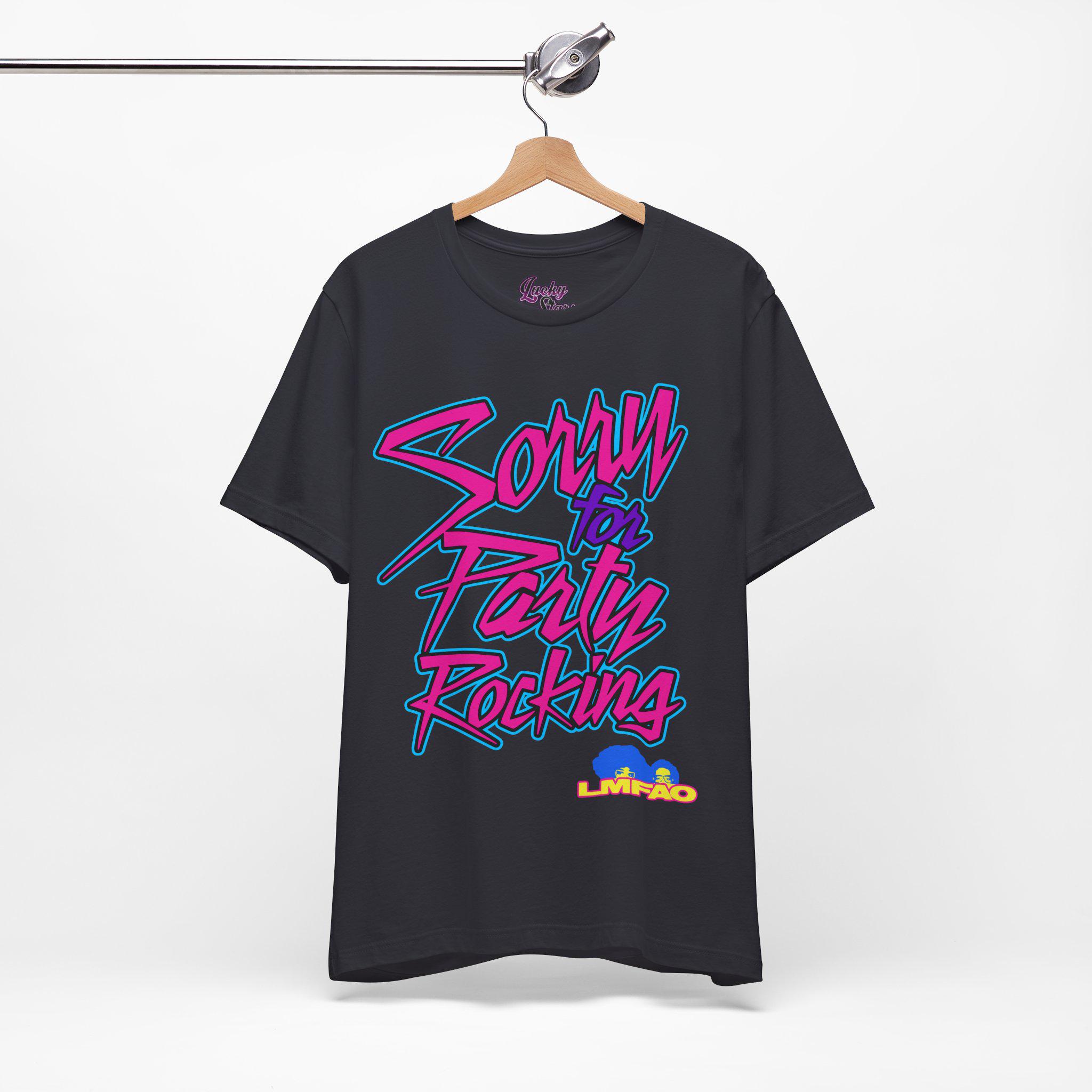 PartyRock LMFAO Redfoo Tシャツ LMFAO Red Foo Tour Slim Fit T-shirt 137620 | Rockabilia