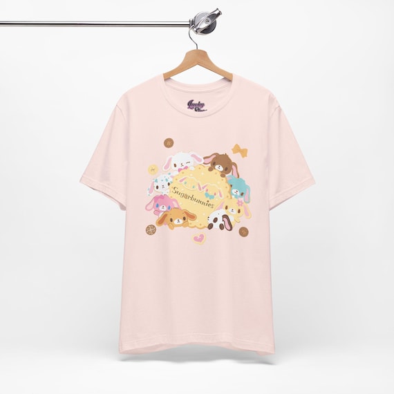 Cutecore Jojifuku Tee - Sanrio Sugar Bunnies - Shirousa and