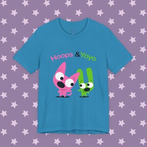 Vintage Emo Scene Cartoon Tee, Hoops And Yoyo Shirt, Unisex Jersey Short Sleeve Tee, 2000s Style Merch, Animation Top image 5