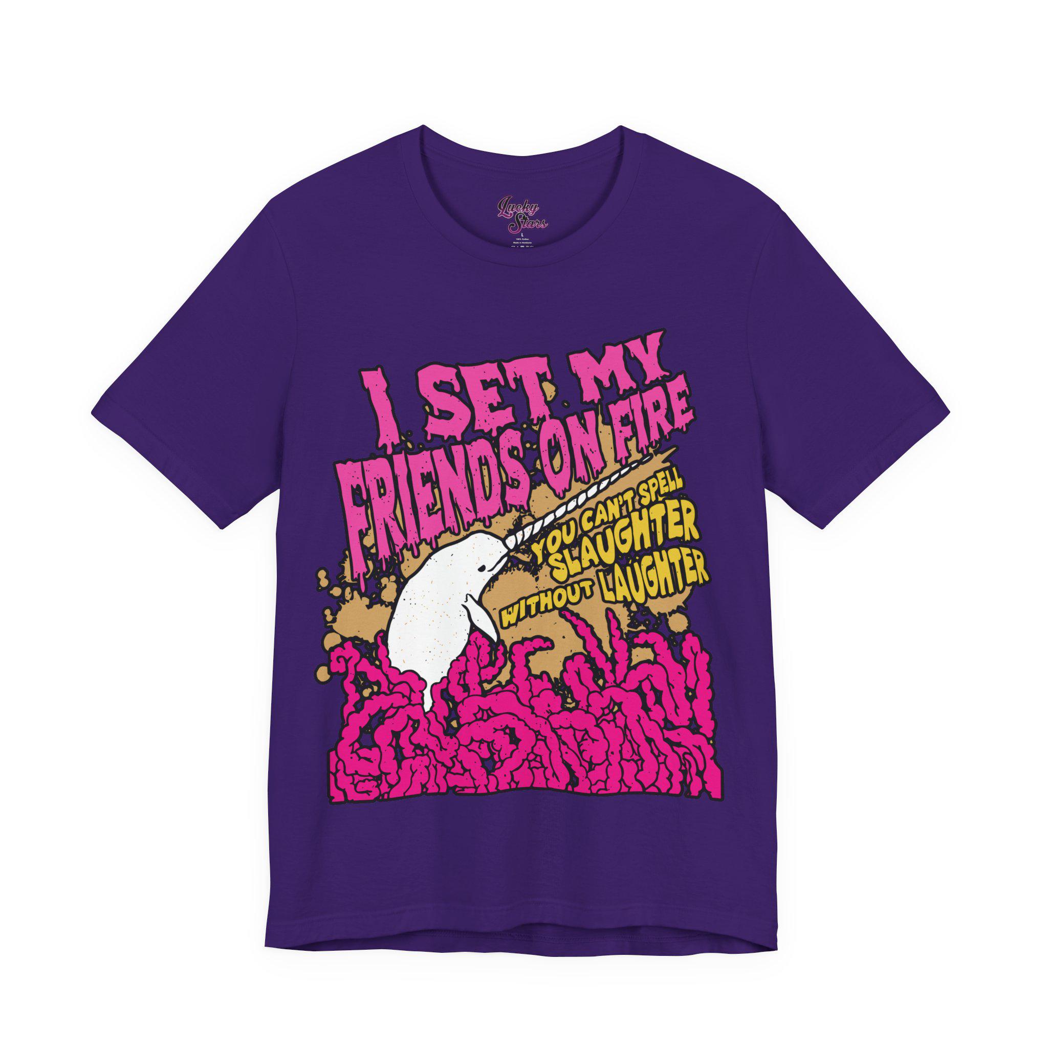 I Set My Friends on Fire Tee - Scene Emo Band Shirt - Rare Music
