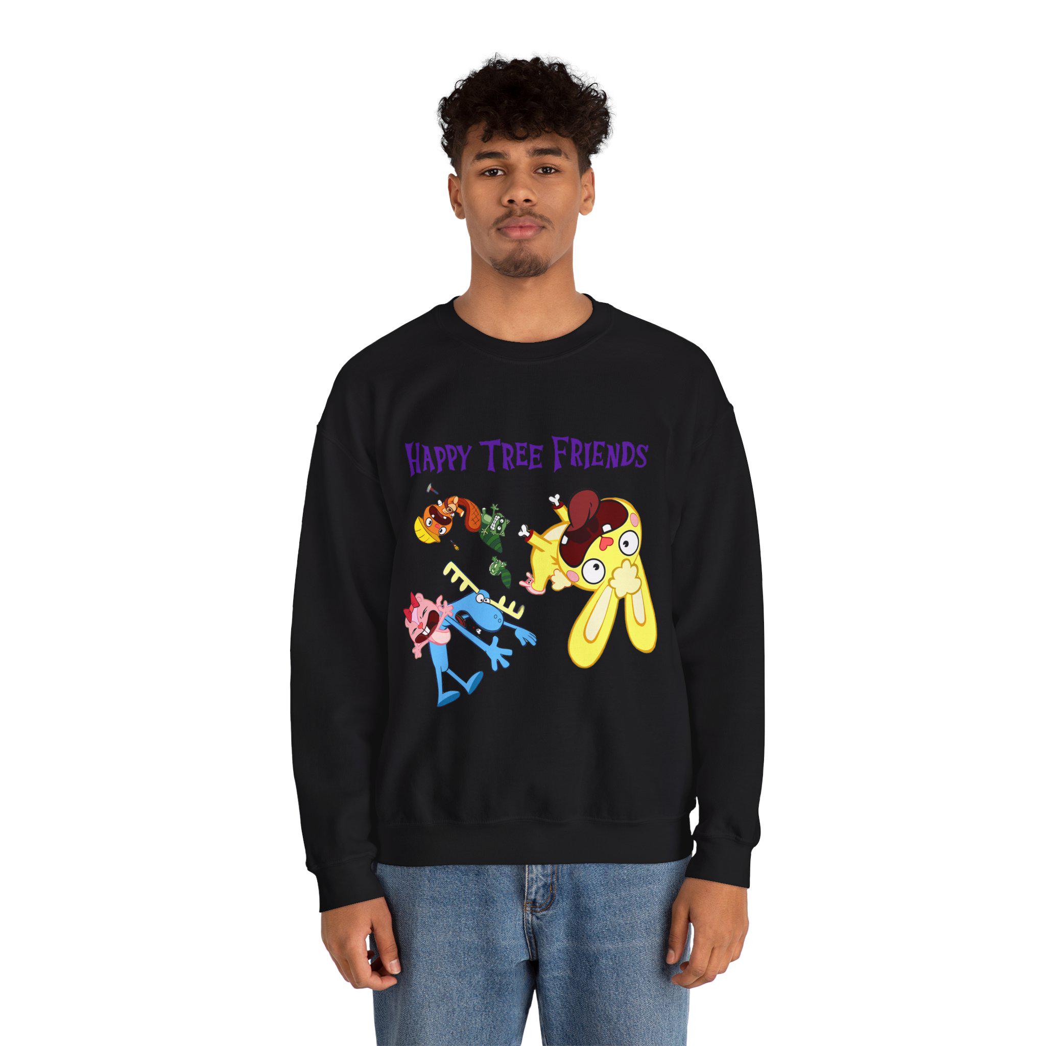 Happy Tree Friends Cartoon Sweatshirt - Unisex Gore Animation 