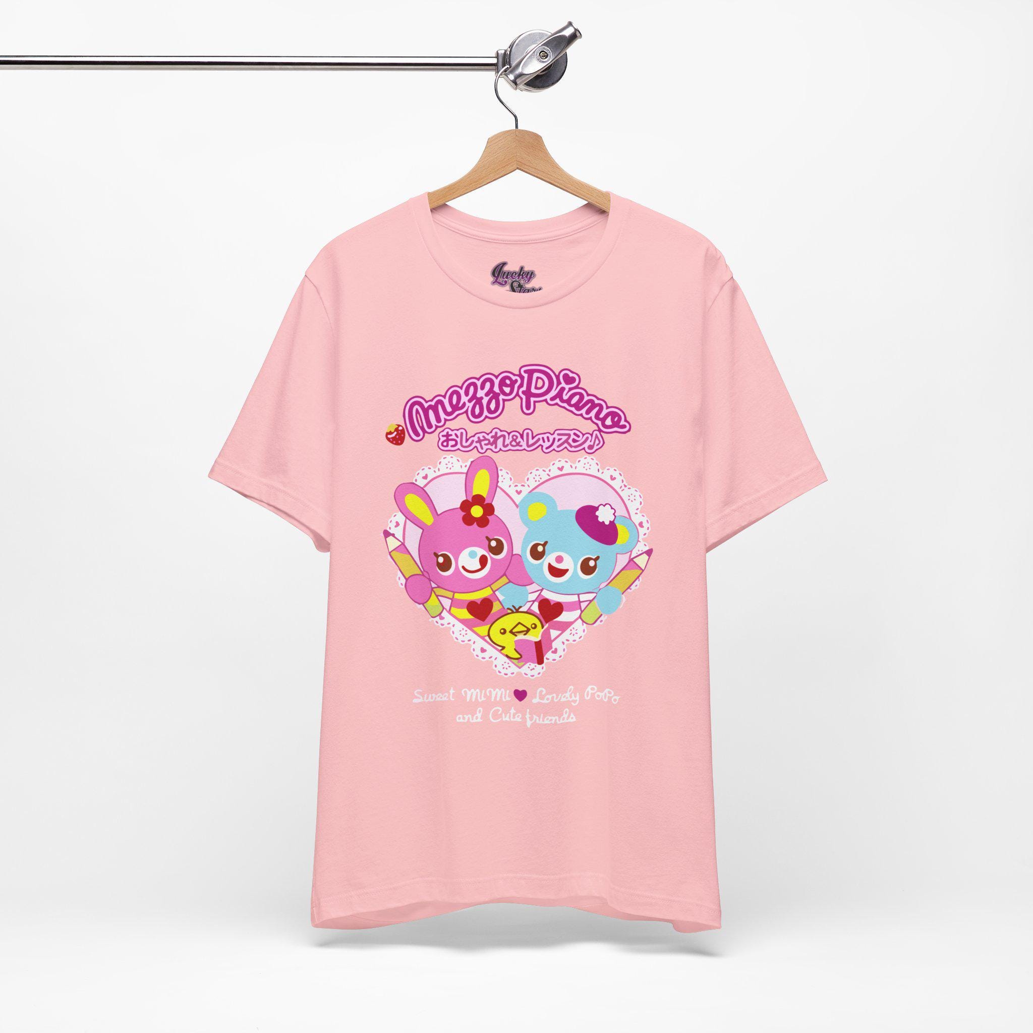mezzo piano Tシャツ　135cm Cutecore Mezzo Piano Tee - Sweet Mimi and Lovely Popo Shirt