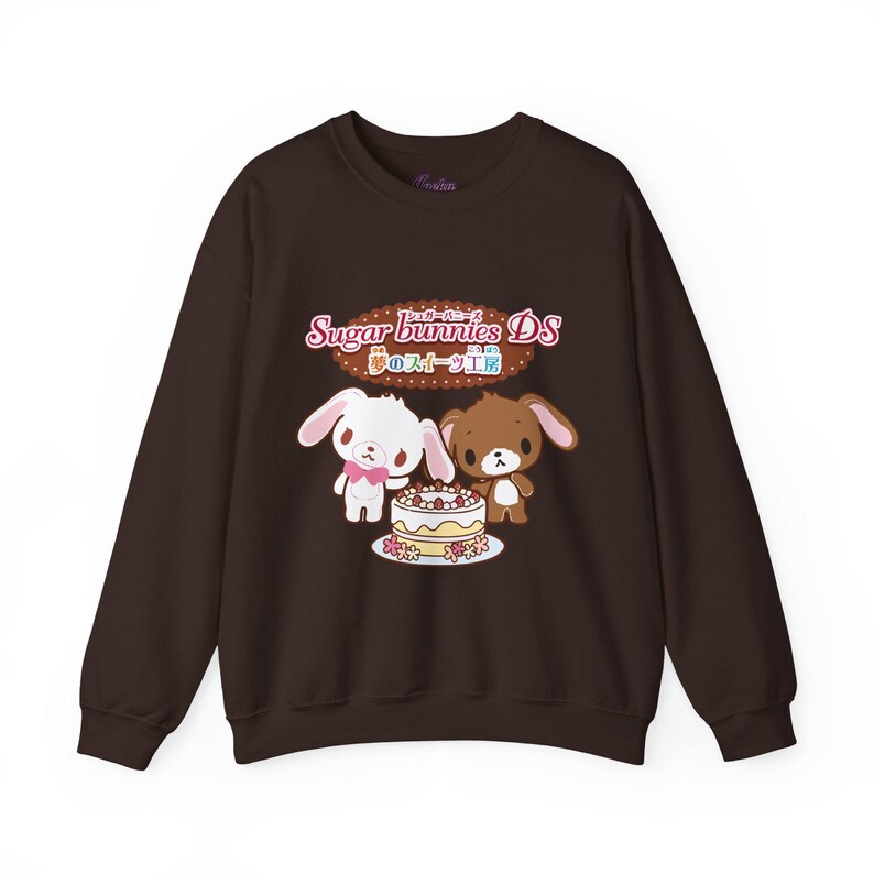 Cutecore Jojifuku Tee - Shirousa And Kurousa Kawaii Shirt - Sanrio Sugar Bunnies image 3