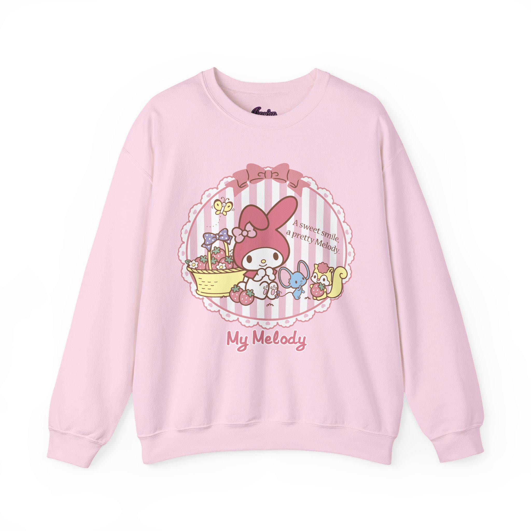 Cutecore My Melody Sweatshirt - Sanrio Jojifuku Kawaii Long
