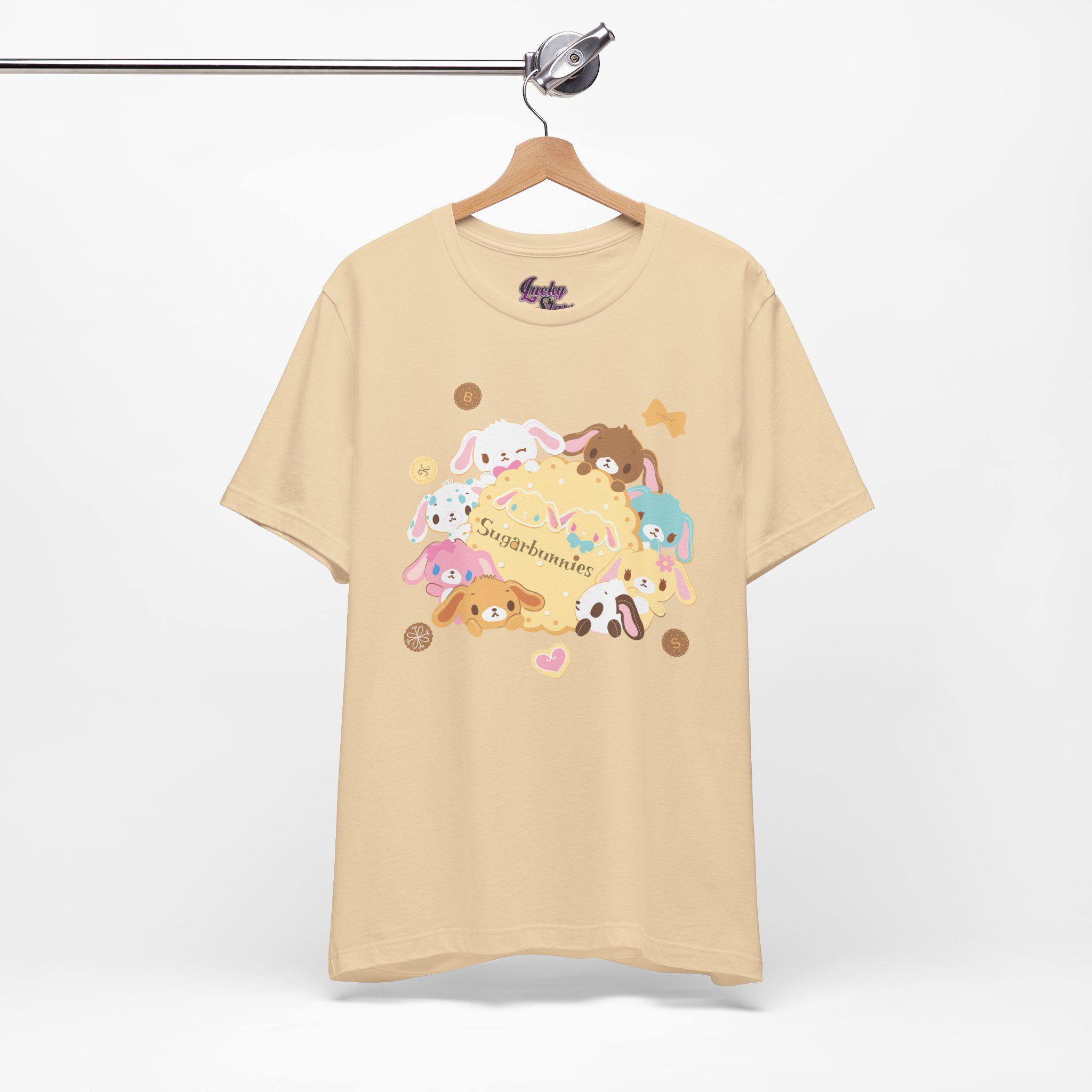 Cutecore Jojifuku Tee - Sanrio Sugar Bunnies - Shirousa and Cutecore Jojifuku Tee - Sanrio Sugar Bunnies - Shirousa and