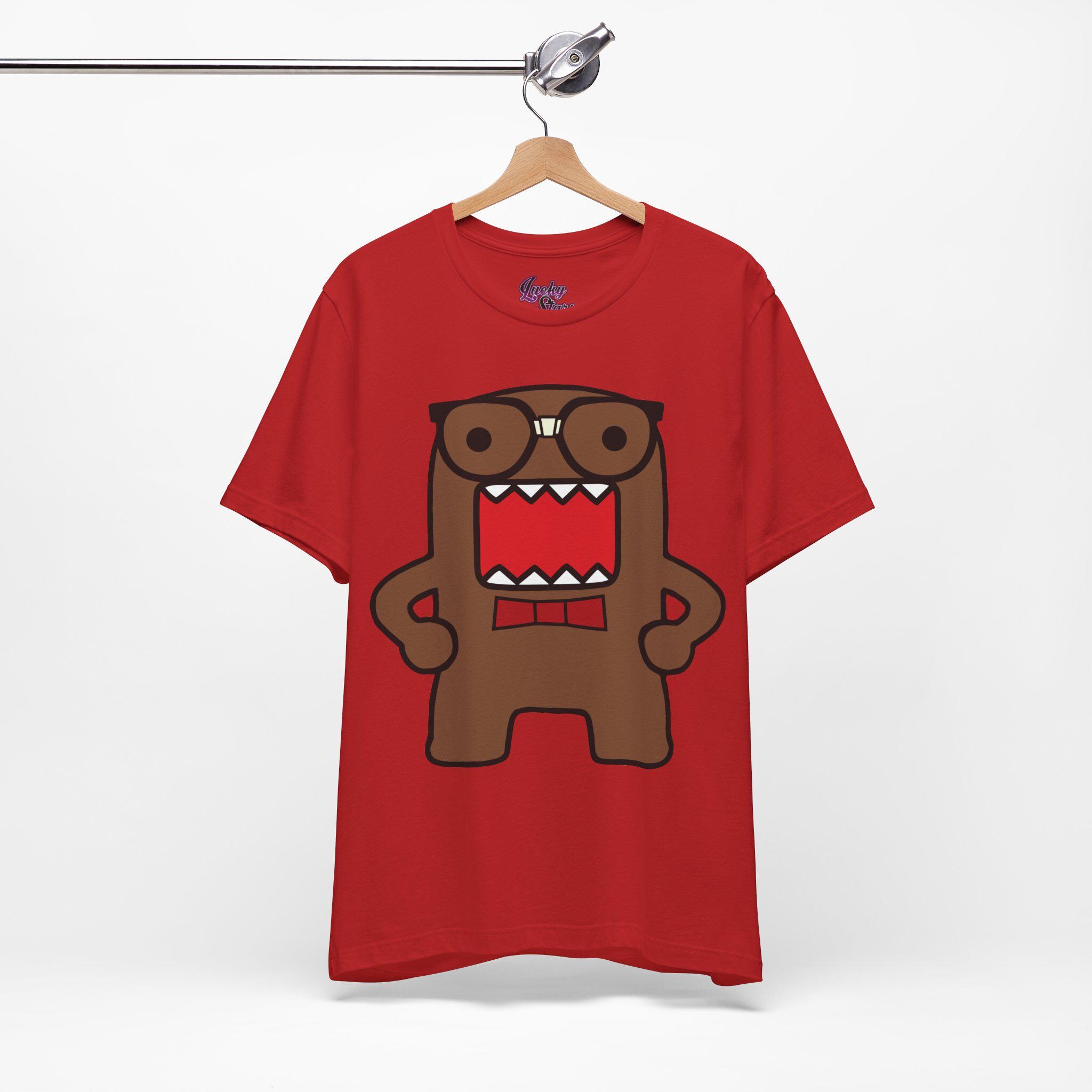 オタク Domo Kun Tシャツ - ユニセックス エモシーンスタイル シャツ 