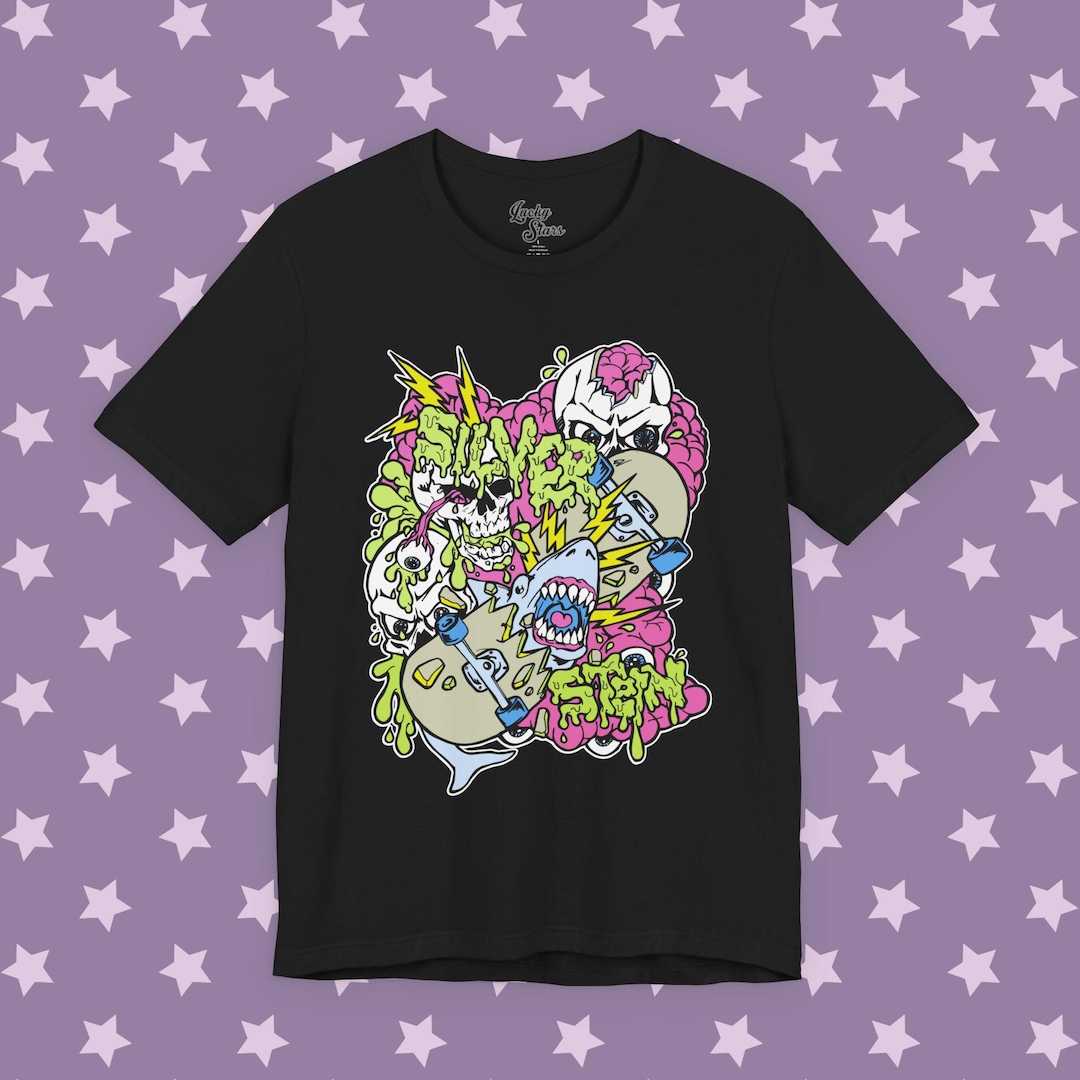 Silverstein スクリーモ　screamo Silverstein Emo Scene Band Tee - Unisex Jersey Short Sleeve T