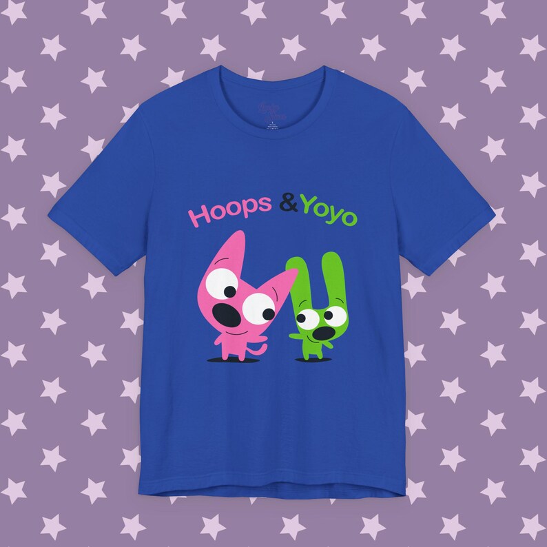 Vintage Emo Scene Cartoon Tee, Hoops And Yoyo Shirt, Unisex Jersey Short Sleeve Tee, 2000s Style Merch, Animation Top image 4