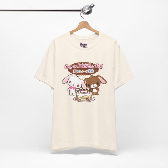 Cutecore Jojifuku Tee - Shirousa and Kurousa Kawaii Shirt - Sanrio