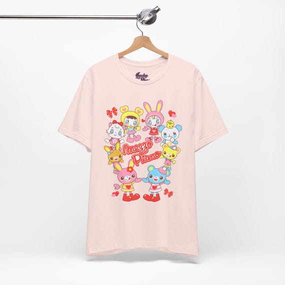 Kawaii Cutecore Style Tee - Sanrio Mezzo Piano Shirt - Jojifuku