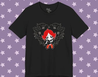 Ruby Gloom Tee - Goth Cartoon shirt - 2000's Animation Vintage tshirt