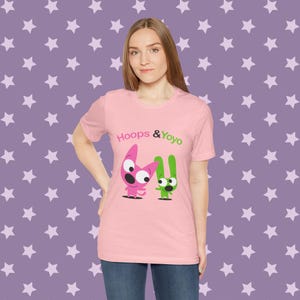 Vintage Emo Scene Cartoon Tee, Hoops And Yoyo Shirt, Unisex Jersey Short Sleeve Tee, 2000s Style Merch, Animation Top image 8