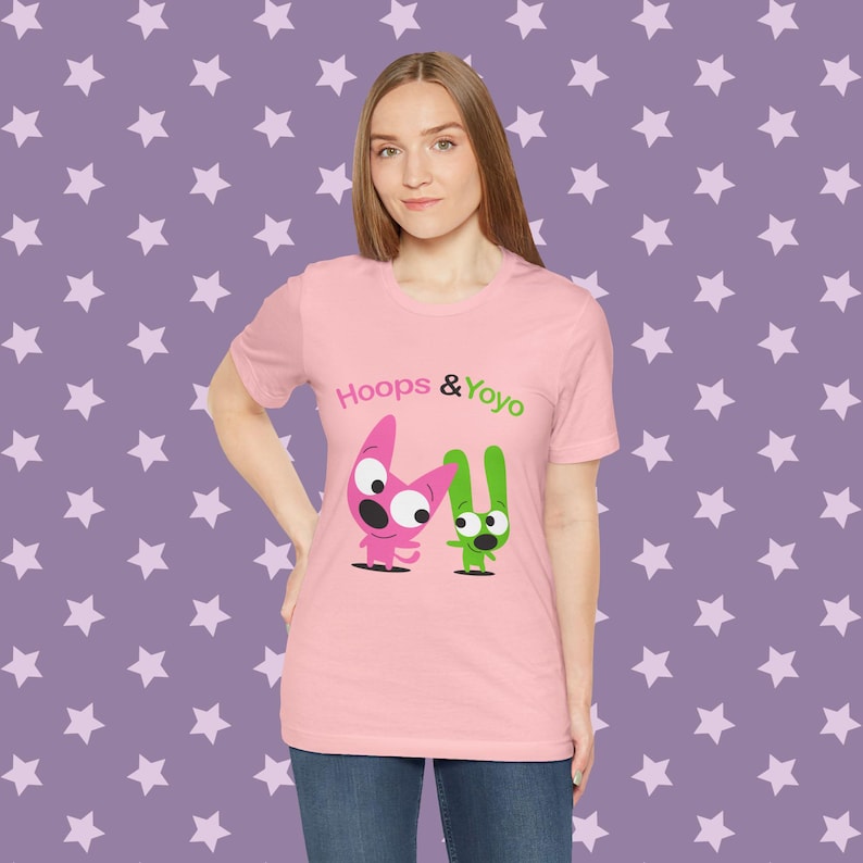 Vintage Emo Scene Cartoon Tee, Hoops And Yoyo Shirt, Unisex Jersey Short Sleeve Tee, 2000s Style Merch, Animation Top image 8