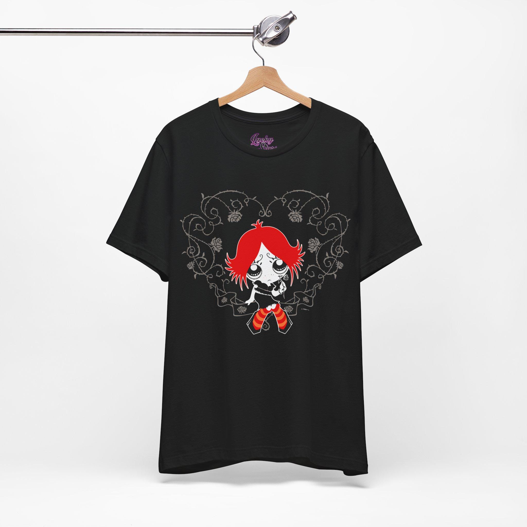 Ruby Gloom Tee - Goth Cartoon Shirt - 2000