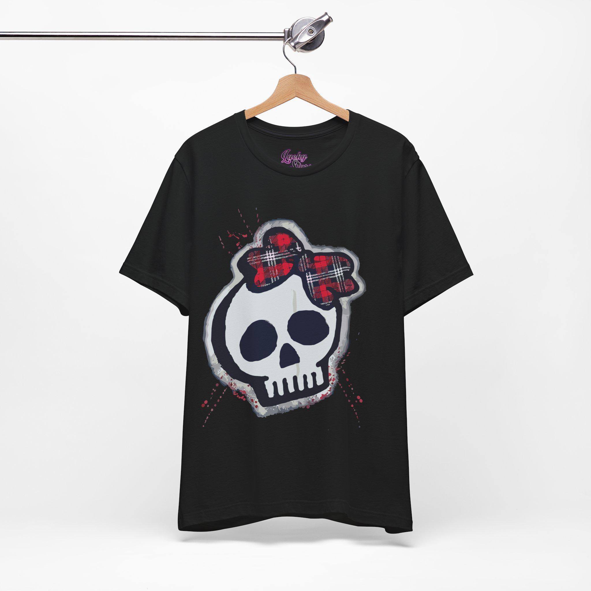 Punk Skull Cute Tee - Y2K Vintage Shirt - 2000