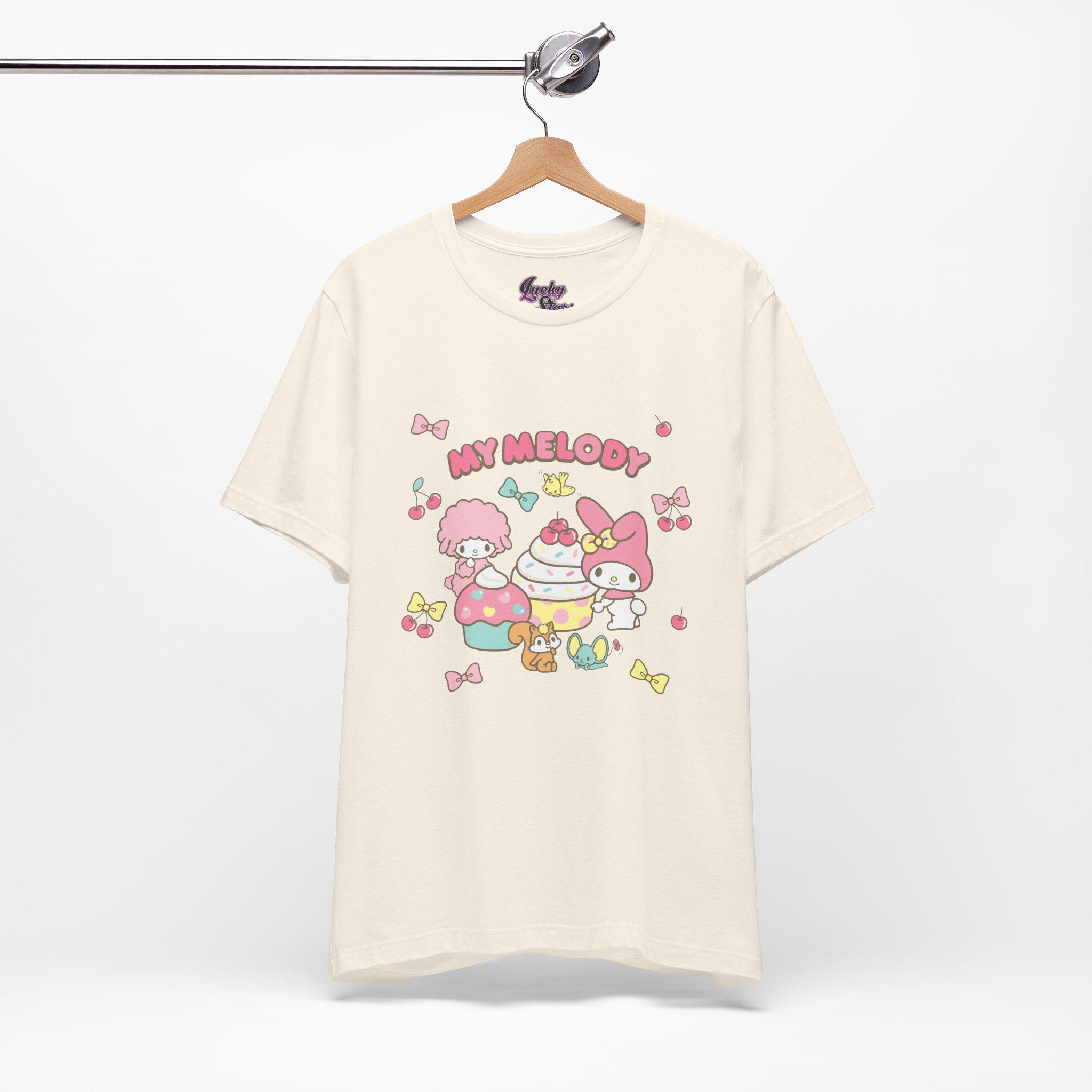 Cutecore My Melody and My Sweet Piano Tee - Sanrio Jojifuku Kawaii
