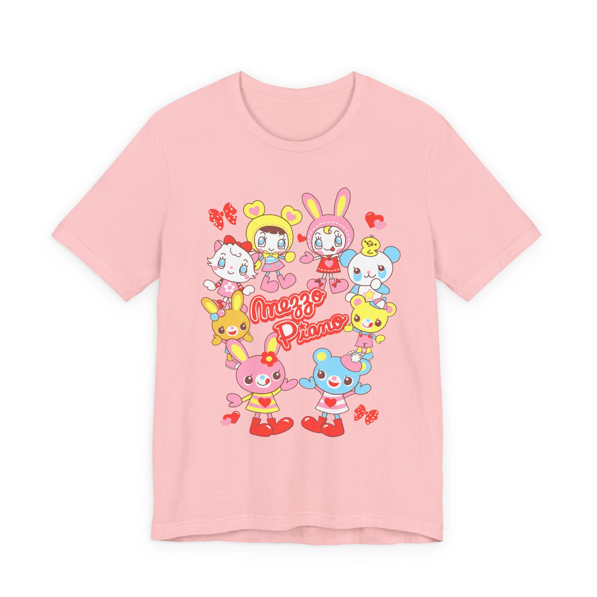 Kawaii Cutecore Style Tee - Sanrio Mezzo Piano Shirt - Jojifuku