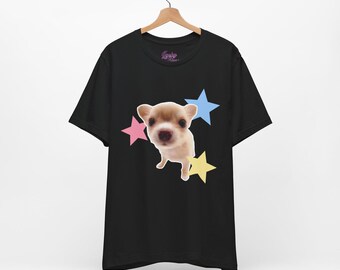 Nodress Feed Me Puppy Print Tシャツ　y2k No Dress Feed Me Please Puppy Graphic Tee - White – Dolls Kill