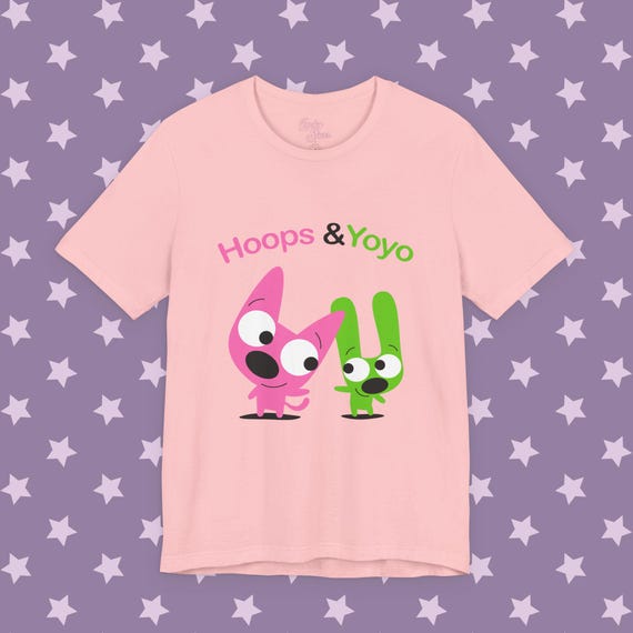 Vintage Emo Scene Cartoon Tee, Hoops And Yoyo Shirt, Unisex Jersey Short Sleeve Tee, 2000s Style Merch, Animation Top