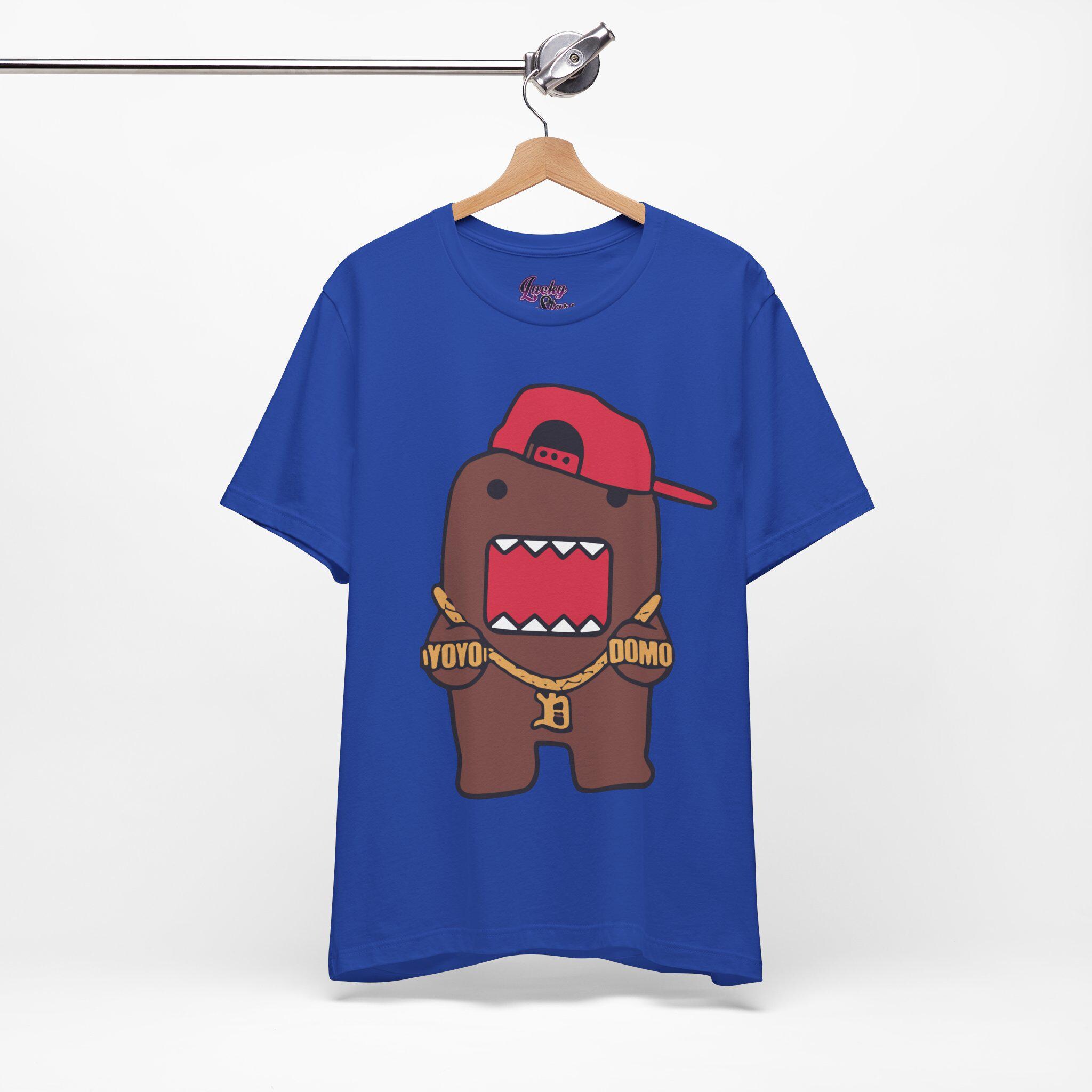 Emo Scene Y2k Fashion Tshirt - Unisex Yoyo Swag Domo Kun Hip Hop 
